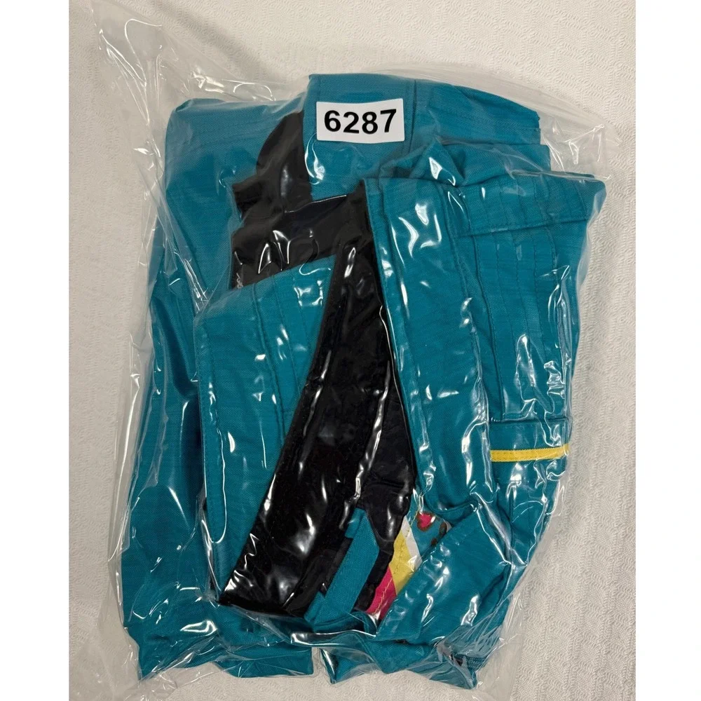 Obermeyer Twilight Pant Juniors 16 Snow Pants Turquoise Snow Skiing Outdoor EUC